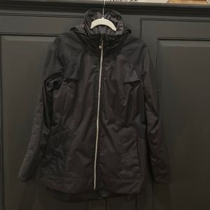 Beautiful Lululemon raincoat … great detail to style and design